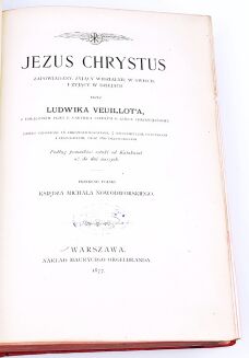 VEUILLOT- JEZUS CHRYSTUS wyd.1877  - 4