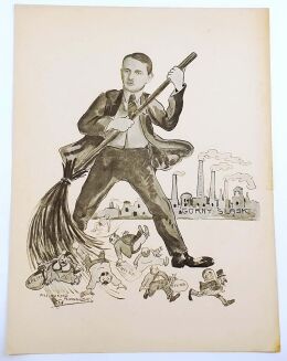 ROGALSKI - ALBUM KARYKATUR MARSZAŁKA J.PIŁSUDSKIEGO - 12