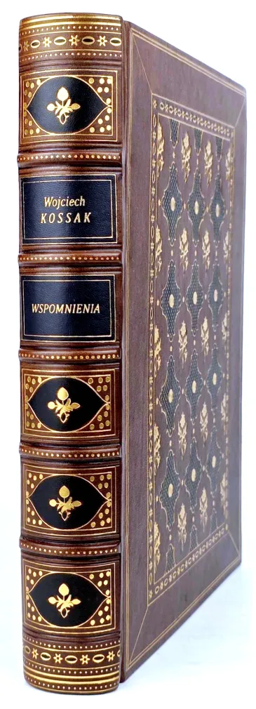 KOSSAK- WSPOMNIENIA oprawa skóra