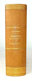 POTOCKI - RĘKOPIS ZNALEZIONY W SARAGOSSIE t.1-3 [komplet w 1 wol.] wyd. 1950r. ilustrował Antoni Uniechowski - 3