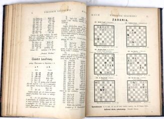 [PIERWSZE POLSKIE CZASOPISMO SZACHOWE] TYGODNIK SZACHOWY R. 2. Nr 1-2, 5-26. Warszawa 1899 - 8