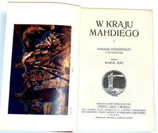 KAROL MAY - W KRAJU MAHDIEGO t.1-3 wyd.1 z 1911r. - 3