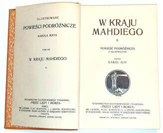 KAROL MAY - W KRAJU MAHDIEGO t.1-3 wyd.1 z 1911r. - 6