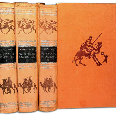 KAROL MAY - W KRAJU MAHDIEGO t.1-3 wyd.1 z 1911r.