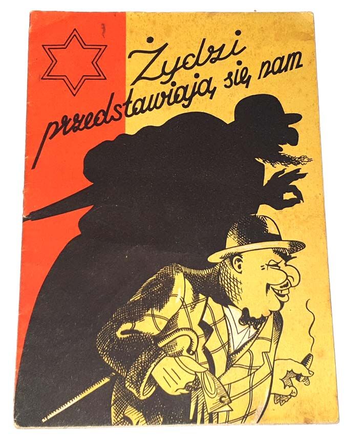 KOWALEWSKY - ŻYDZI SIĘ PRZEDSTAWIAJĄ! Warszawa 1944 druk antysemicki