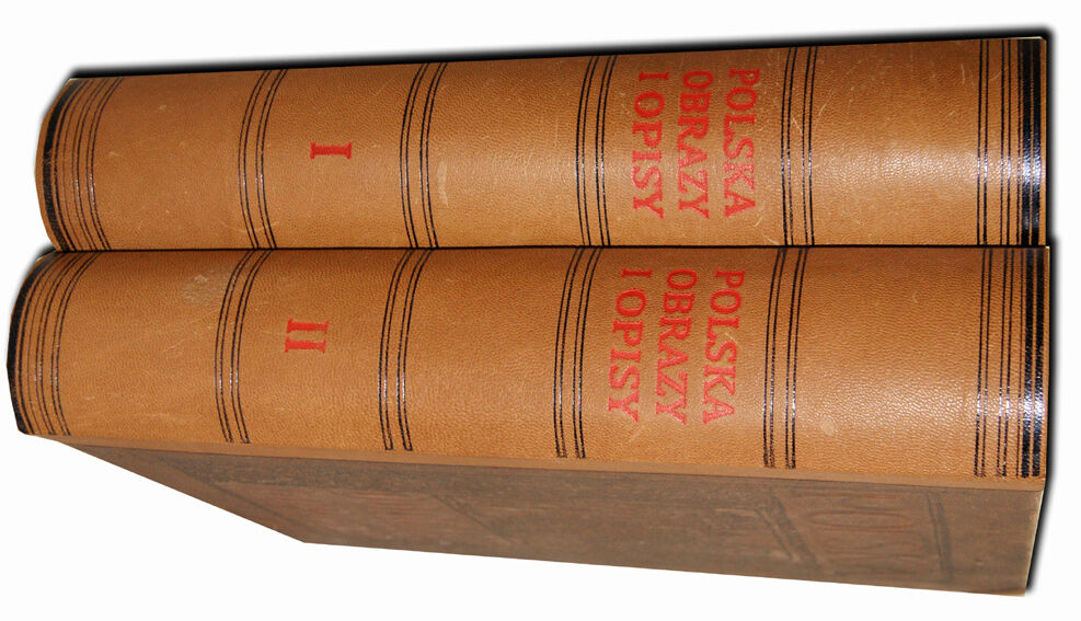 POLSKA OBRAZY I OPISY Tom I-II [komplet] OPRAWA