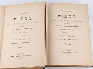 LEIXNER- WIEK XIX t.1-2 (komplet w 2wol.) - 3