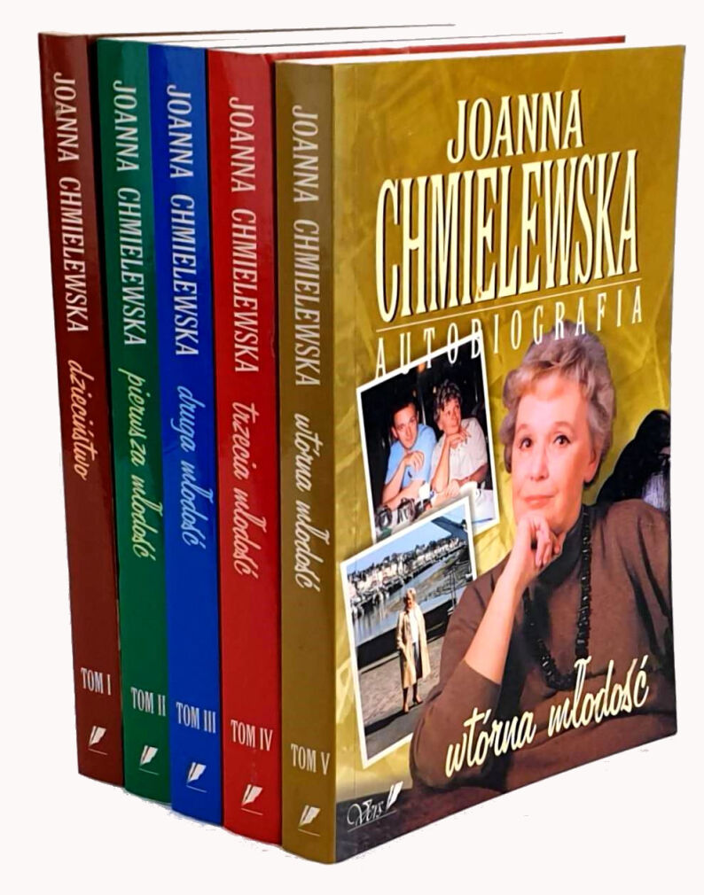 CHMIELEWSKA - AUTOBIOGRAFIA 5 tomów