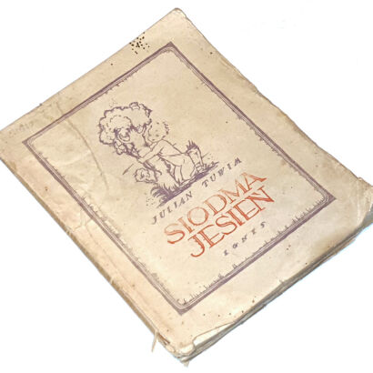 TUWIM- SIÓDMA JESIEŃ wyd. 1922 z podpisem autora