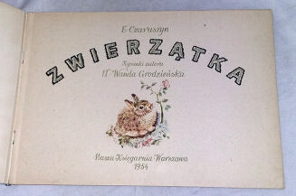 CZARUSZYN- ZWIERZĄTKA wyd. 1954 - 2