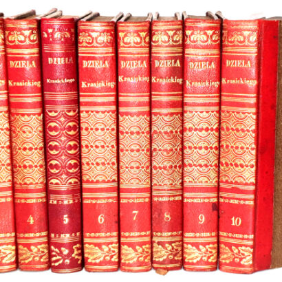 KRASICKI - DZIEŁA IGNACEGO KRASICKIEGO Tom I-X [w 5 wol.] 1840r.