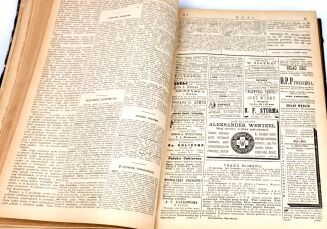 PLITZ- KRAJ Pismo polityczne, społeczne i literackie 1893 [półrocznik]. z biblioteki Alfonsa Parczewskiego h. Nałęcz - 5