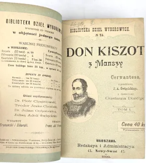 CERVANTES- DON KISZOT Z MANSZY t. I-VI [komplet w 3 wol.] il. GUSTAVE DORE - 7