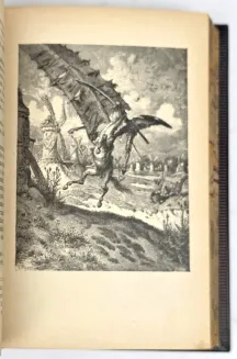 CERVANTES- DON KISZOT Z MANSZY t. I-VI [komplet w 3 wol.] il. GUSTAVE DORE - 8