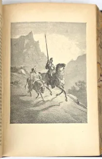 CERVANTES- DON KISZOT Z MANSZY t. I-VI [komplet w 3 wol.] il. GUSTAVE DORE - 9