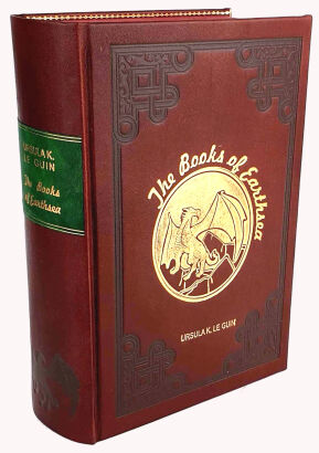 URSULA K. LE GUIN - THE BOOKS OF EARTHSEA. The Complete Illustrated Edition, leather rebound