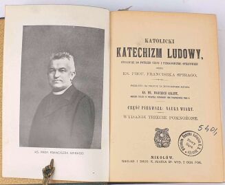 SPIRAGO - KATOLICKI KATECHIZM LUDOWY 1-3 [komplet] 1927 - 2