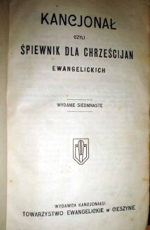 KANCJONAŁ- PIĘKNE WYDANIE- SKÓRA Z OKUCIAMI - 3