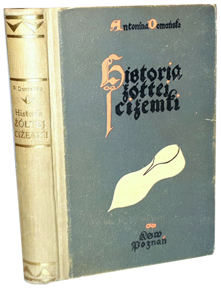 DOMAŃSKA- HISTORIA ŻÓŁTEJ CIŻEMKI wyd. 1939r. ilustr. Leli Pawlikowskiej
