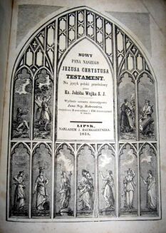WUJEK- BIBLIA to jest KSIĘGI STAREGO I NOWEGO TESTAMENTU wyd. 1858-60 - 7