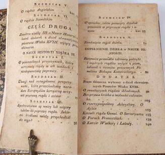 [CONDILLAC] KONDYLLAK- O NAUCE HISTORYI  cz.1 1812. Pierwsze polskie wydanie! - 7