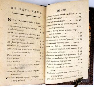 [PODRĘCZNIK DOBRYCH OBYCZAJÓW] PIRAMOWICZ - NAUKA OBYCZAIOWA DLA LUDU 1802 - 6