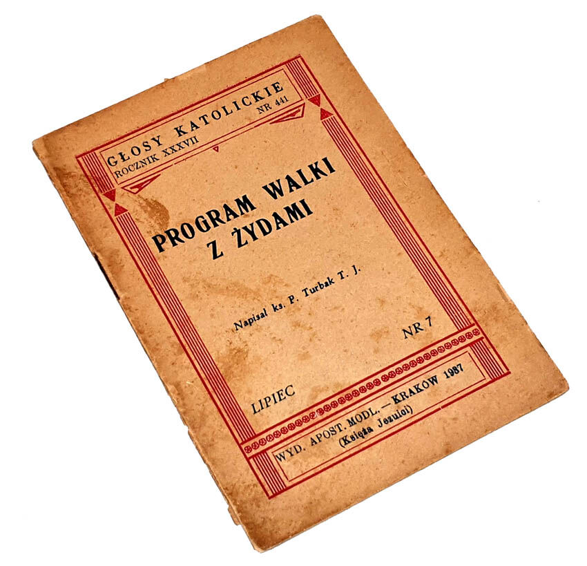 JUDAICA. TURBAK - PROGRAM WALKI Z ŻYDAMI