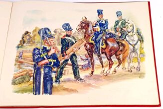 DZIEWANOWSKI, KUKIEL- POLSKIE SIŁY ZBROJNE W CIĄGU WIEKÓW oprawa wydawnicza BARWNE TABLICE wyd. Londyn 1944r. - 9