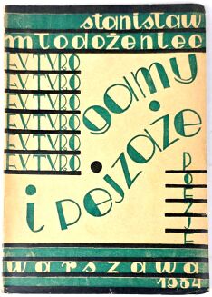MŁODOZENIEC - FUTURO-GAMY I FUTURO-PEJZAZE. First ed., avant-garde poetry - 2
