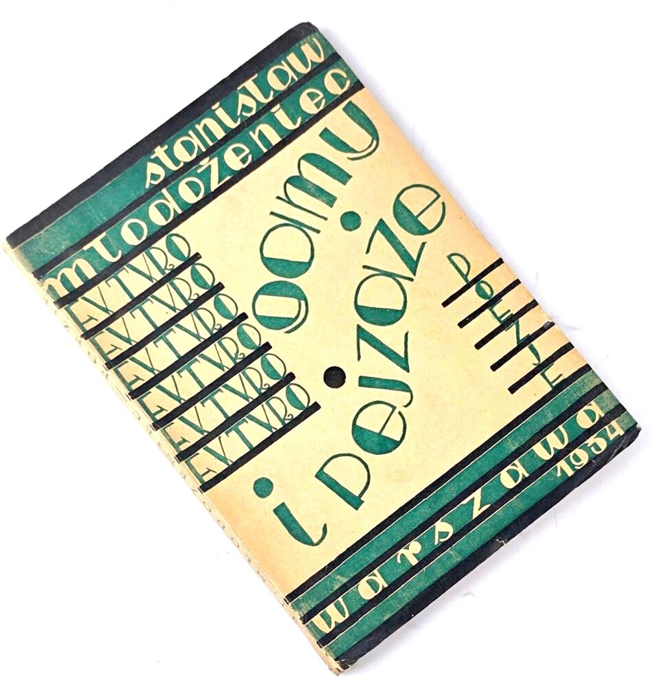 MŁODOZENIEC - FUTURO-GAMY I FUTURO-PEJZAZE. First ed., avant-garde poetry