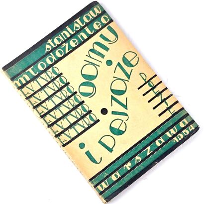 MŁODOZENIEC - FUTURO-GAMY I FUTURO-PEJZAZE. First ed., avant-garde poetry