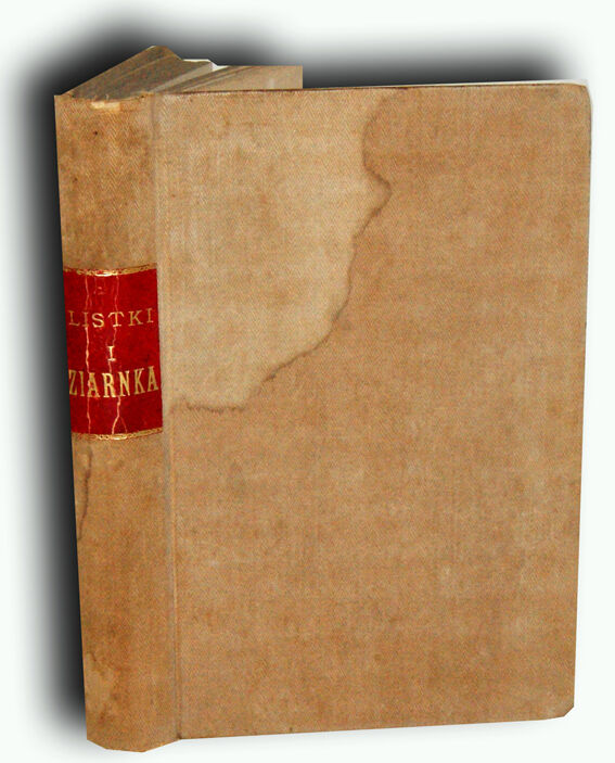 ZALESKA- LISTKI I ZIARNKA wyd. 1874 barwne ryciny