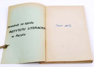 MIŁOSZ- RODZINNA EUROPA autograf Autora - 3