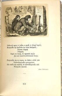 LA FONTAINE- BAJKI, il. Grandeville, luksusowa oprawa skórzana - 11