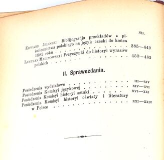 [PRZYCZYNEK DO GWARY ZAKOPIAŃSKIEJ] ROZPRAWY I SPRAWOZDANIA Z POSIEDZEŃ WYDZIAŁU FILOLOGICZNEGO. TOM X wyd. 1884 - 4