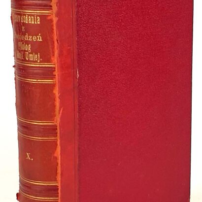 [PRZYCZYNEK DO GWARY ZAKOPIAŃSKIEJ] ROZPRAWY I SPRAWOZDANIA Z POSIEDZEŃ WYDZIAŁU FILOLOGICZNEGO. TOM X wyd. 1884