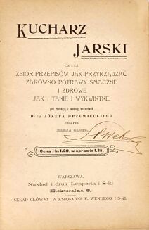 GLOTZ- KUCHARZ JARSKI 1901 - 2