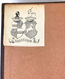 KACZKOWSKI - TEKA NIECZUI. Paryż 1883, dekoracyjny półskórek z epoki - 6