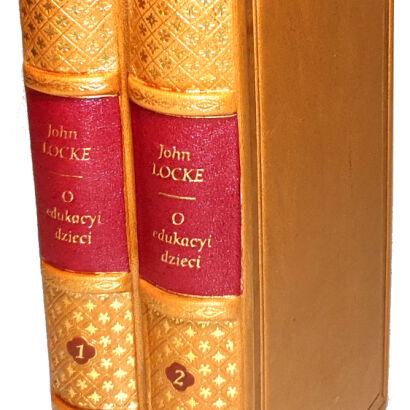 LOCKE- O EDUKACYI DZIECI wyd. 1801 [w 2. wol.]
