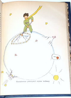 ANTOINE DE SAINT-EXUPERY - MAŁY KSIĄŻĘ wyd.1 z 1958r. OPRAWA ARTYSTYCZNA - 5