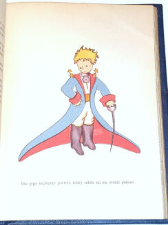 ANTOINE DE SAINT-EXUPERY - MAŁY KSIĄŻĘ wyd.1 z 1958r. OPRAWA ARTYSTYCZNA - 6