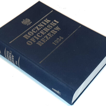 ROCZNIK OFICERSKI REZERW 1934 + Sprostowania i uzupełnienia