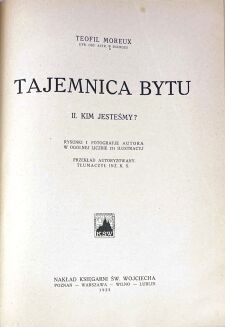 MOREUX- TAJEMNICA BYTU t.I-IV [komplet] - 6