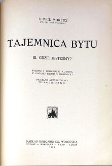MOREUX- TAJEMNICA BYTU t.I-IV [komplet] - 8