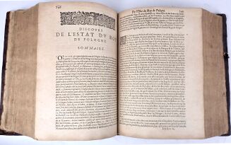 [OPIS KRÓLESTWA POLSKIEGO] DAVITY - LES ESTATS, EMPIRES ET PRINCIPAUTEZ DU MONDE wyd. 1619 - 8