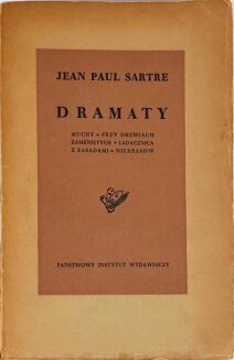 SARTRE - DRAMATY wyd.I - 2