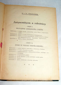 MARCHLEWSKI- ANTYSEMITYZM A ROBOTNICY wyd. 1920 - 3