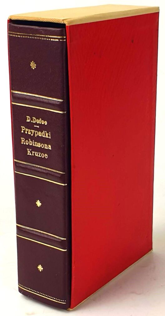[Z biblioteki gabinetowej] DEFOE- PRZYPADKI ROBINSONA KRUZOE. Warszawa 1971