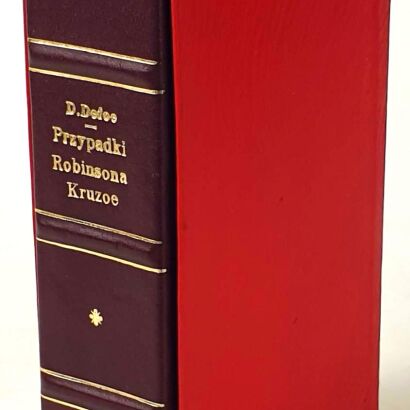 [Z biblioteki gabinetowej] DEFOE- PRZYPADKI ROBINSONA KRUZOE. Warszawa 1971