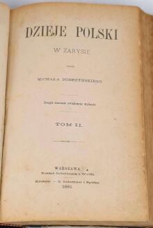 BOBRZYŃSKI- DZIEJE POLSKI t.1-2 [komplet w 1wol.] wyd. 1880 - 5
